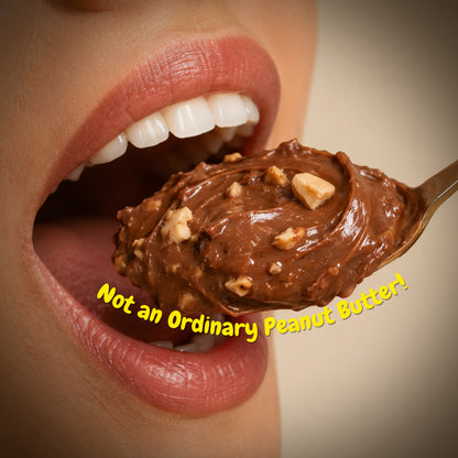 Puŕ Peanut Butter – Ragi & Cocoa with Jaggery | Crunchy (500g)