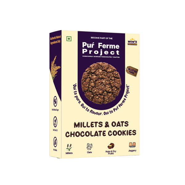 Millets & Oats Chocolate Cookies