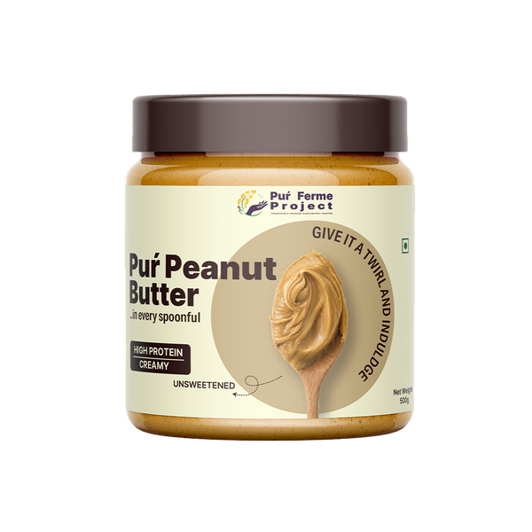 Puŕ Peanut Butter - All Natural
