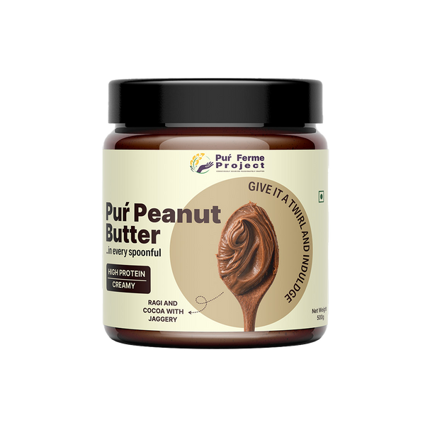 Puŕ Peanut Butter Ragi & Cocoa