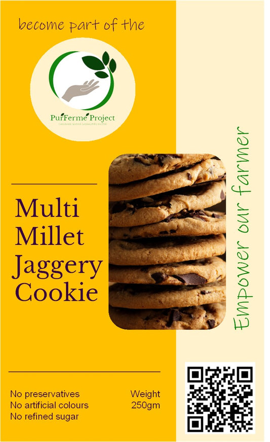 Multi Millet Jaggery Cookie