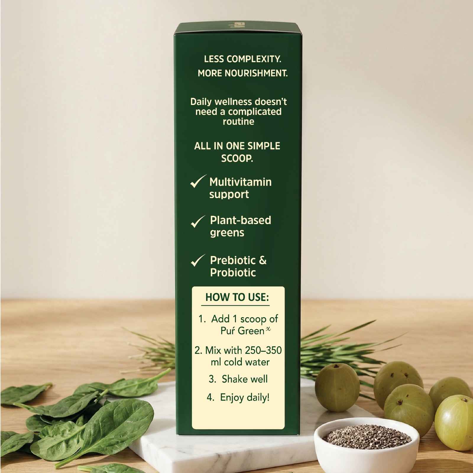 Pur' GreenX- For Adults, mixed berries flavour