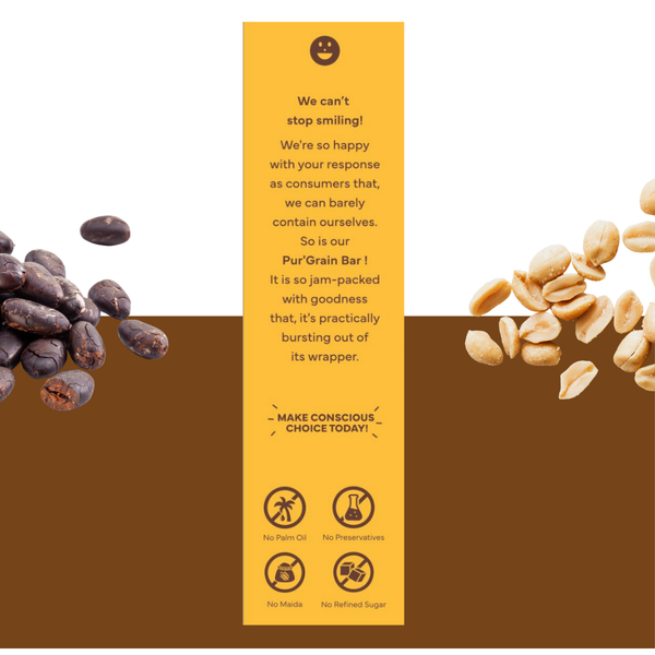 Millet PuŕGrain Bar Combo – 10g Protein (10 Bars, 2 Variants) | Puŕ Fermé Project