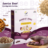 Sunrise Bowl – Sprouted Ragi with Almonds, Oats & Sweet Potato