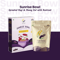 Sunrise Bowl – Sprouted Ragi with Almonds, Oats & Sweet Potato