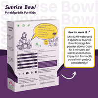 Sunrise Bowl – Sprouted Ragi & Moong Dal with Beetroot Porridge Mix for Kids