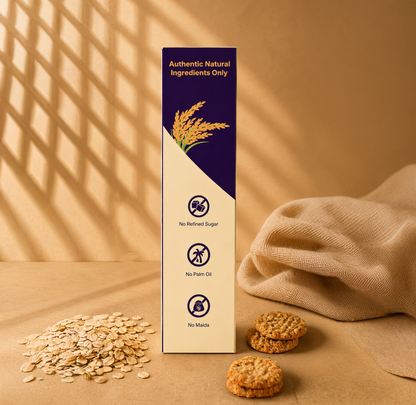 Millet & Oats Cookies Combo – Breakfast + Cocoa - (2 x 240 g)