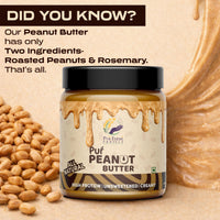 Peanut Butter - Unsweetened & Creamy (500g)